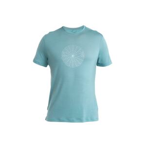 ICEBREAKER Funkčné tričko 'Sphere III'  pastelovo modrá / biela