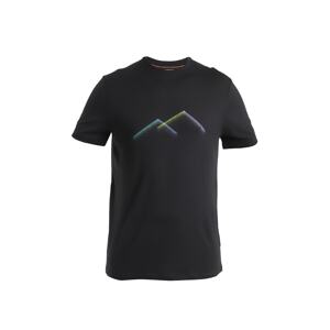 ICEBREAKER Funkčné tričko 'Tech Lite III'  modrá / neónovo žltá / fialová / čierna