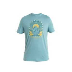 ICEBREAKER Funkčné tričko 'Tech Lite III'  modrá / tyrkysová / žltá