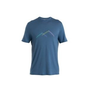 ICEBREAKER Funkčné tričko 'Tech Lite III'  modrá / tyrkysová / limetková / levanduľová