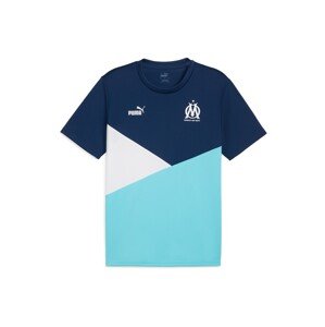PUMA Funkčné tričko 'Olympique de Marseille'  námornícka modrá / svetlomodrá / biela