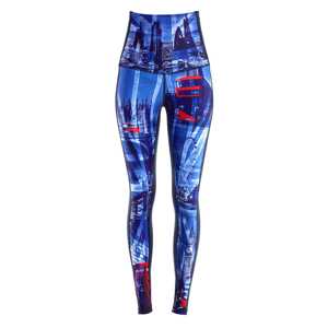 Winshape Športové nohavice 'HWL110'  kráľovská modrá / svetločervená / čierna