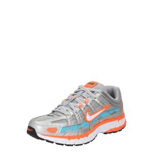 Nike Sportswear Nízke tenisky 'P-6000'  modrá / oranžová / strieborná