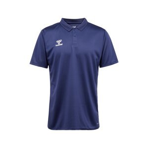 Hummel Funkčné tričko 'Essential'  námornícka modrá / biela