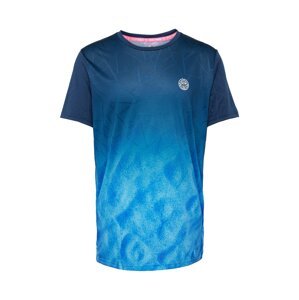 BIDI BADU Funkčné tričko 'Beach Spirit'  modrá / nebesky modrá / biela