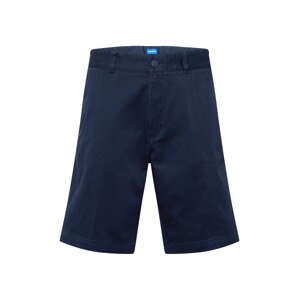 HUGO Blue Chino nohavice 'Dante242'  námornícka modrá