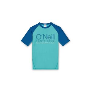 O'NEILL Funkčné tričko 'Essentials Cali'  modrá / neónovo modrá / biela