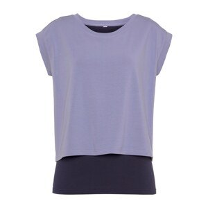 LASCANA ACTIVE Funkčné tričko  fialová / levanduľová / čierna
