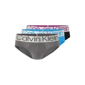 Calvin Klein Underwear Nohavičky  azúrová / sivá / tmavoružová / čierna