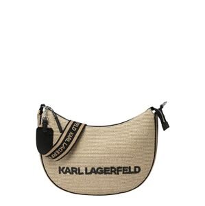 Karl Lagerfeld Kabelka  béžová / čierna