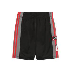 ADIDAS ORIGINALS Nohavice  sivá / červená / čierna / biela