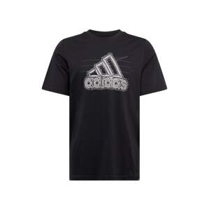 ADIDAS SPORTSWEAR Funkčné tričko 'GROWTH BOS'  sivá / čierna / šedobiela