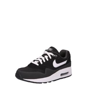 Nike Sportswear Tenisky 'Air Max 1'  striebornosivá / čierna / biela