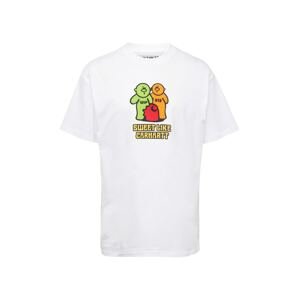 Carhartt WIP Tričko 'Gummy'  svetlozelená / svetlooranžová / červená / biela
