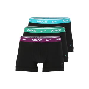 NIKE Športové nohavičky 'Everyday'  svetlomodrá / pastelovo zelená / svetlofialová / čierna