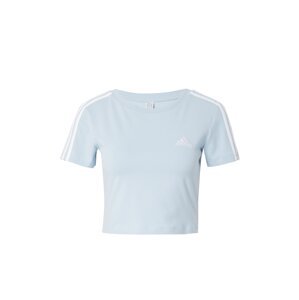 ADIDAS SPORTSWEAR Funkčné tričko 'Baby'  svetlomodrá / biela