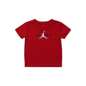 Jordan Tričko  karmínovo červená / čierna / biela