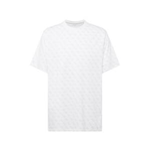 GUESS Funkčné tričko 'JESSEN'  svetlosivá / biela