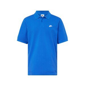 Nike Sportswear Tričko 'CLUB'  kráľovská modrá / biela