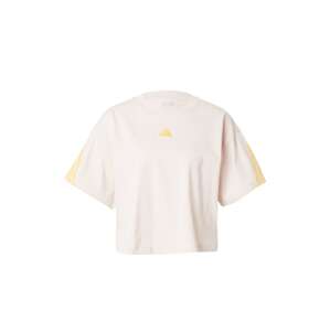 ADIDAS SPORTSWEAR Funkčné tričko 'Future Icons'  nebielená / šafránová / oranžová