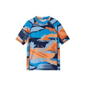 Reima Športové plavky 'Uiva'  námornícka modrá / nebesky modrá / oranžová / pastelovo oranžová