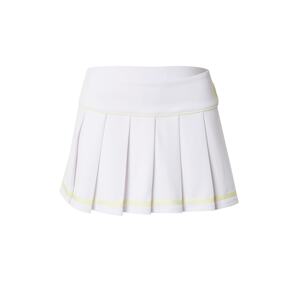 Juicy Couture Sport Športová sukňa  pastelovo žltá / biela
