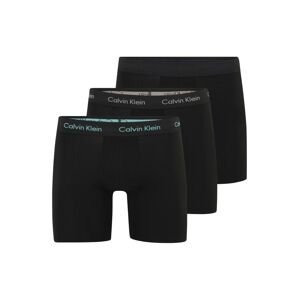 Calvin Klein Underwear Boxerky  béžová / tyrkysová / čierna