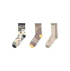 ADIDAS SPORTSWEAR Športové ponožky  sépiová / svetlohnedá / čierna / biela