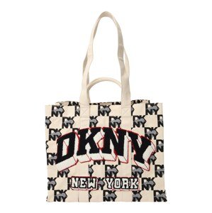DKNY Shopper  sivá / sivobéžová / červená / čierna