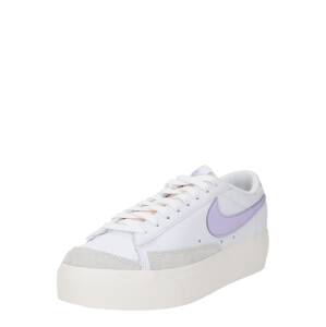 Nike Sportswear Nízke tenisky 'Blazer'  svetlosivá / levanduľová / biela