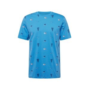Nike Sportswear Tričko  námornícka modrá / pastelovo modrá / svetlomodrá / biela