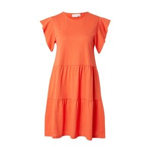 VILA Letné šaty 'SUMMER'  oranžovo červená