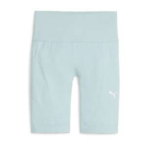 PUMA Športové nohavice 'SHAPELUXE'  pastelovo modrá / biela
