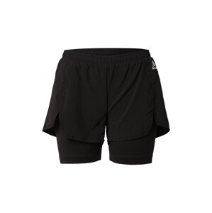 ADIDAS SPORTSWEAR Športové nohavice 'Primeblue Designed To Move 2-In-1'  čierna / biela