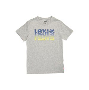 LEVI'S Tričko  námornícka modrá / žltá / sivá melírovaná