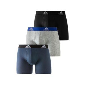 ADIDAS SPORTSWEAR Športové nohavičky  modrosivá / sivá melírovaná / čierna