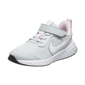 NIKE Športová obuv 'Revolution 5'  svetlosivá / svetloružová / biela