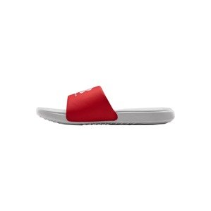UNDER ARMOUR Plážové / kúpacie topánky 'Ansa'  červená / biela