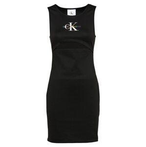 Calvin Klein Jeans Letné šaty 'PRIDE MILANO'  zmiešané farby / čierna