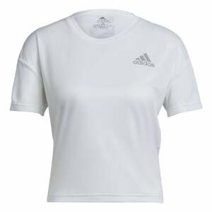 ADIDAS SPORTSWEAR Funkčné tričko  striebornosivá / biela