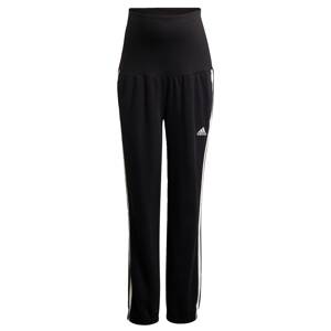 ADIDAS SPORTSWEAR Športové nohavice 'Essentials  3-Stripes '  čierna / biela