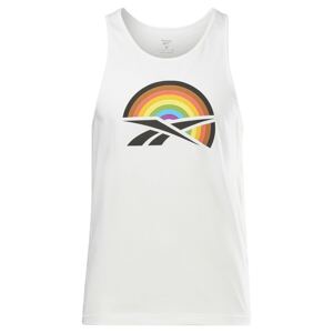 Reebok Sport Funkčné tričko 'Pride'  zmiešané farby / čierna / biela