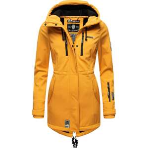MARIKOO Funkčný kabát 'Zimtzicke'  žltá