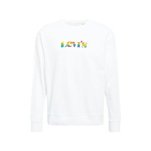 LEVI'S ® Mikina 'Relaxd Graphic Crew'  zmiešané farby / biela