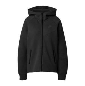 Nike Sportswear Prechodná bunda 'TECH FLEECE'  čierna
