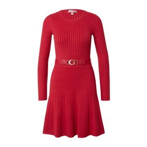 GUESS Pletené šaty 'Paige'  červená