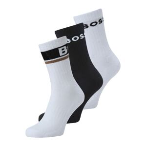 BOSS Ponožky 'PowerDesign'  čokoládová / čierna / biela