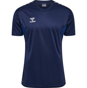 Hummel Funkčné tričko 'Authentic'  námornícka modrá / biela