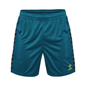 Hummel Športové nohavice 'AUTHENTIC'  indigo / sivá / zelená / čierna