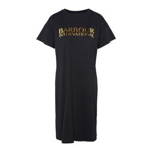 Barbour International Šaty 'Carla'  zlatá / čierna